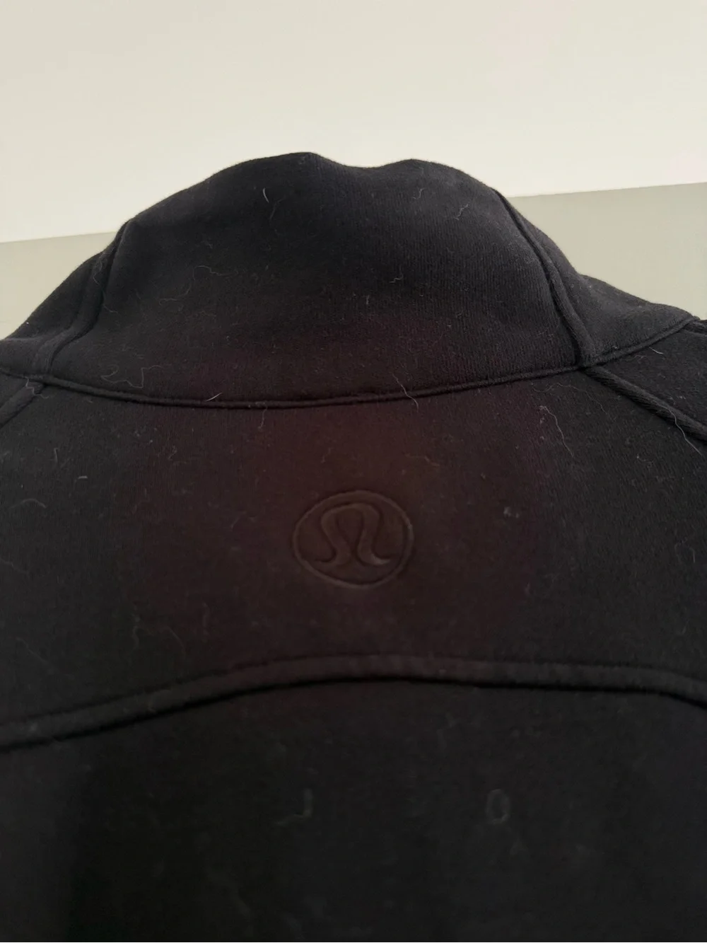 Lululemon Scuba Oversized Funnel-Neck Half Zip Long Black - M/L